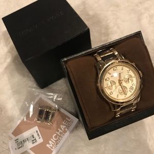 Michael Kors Tortoise Shell Watch